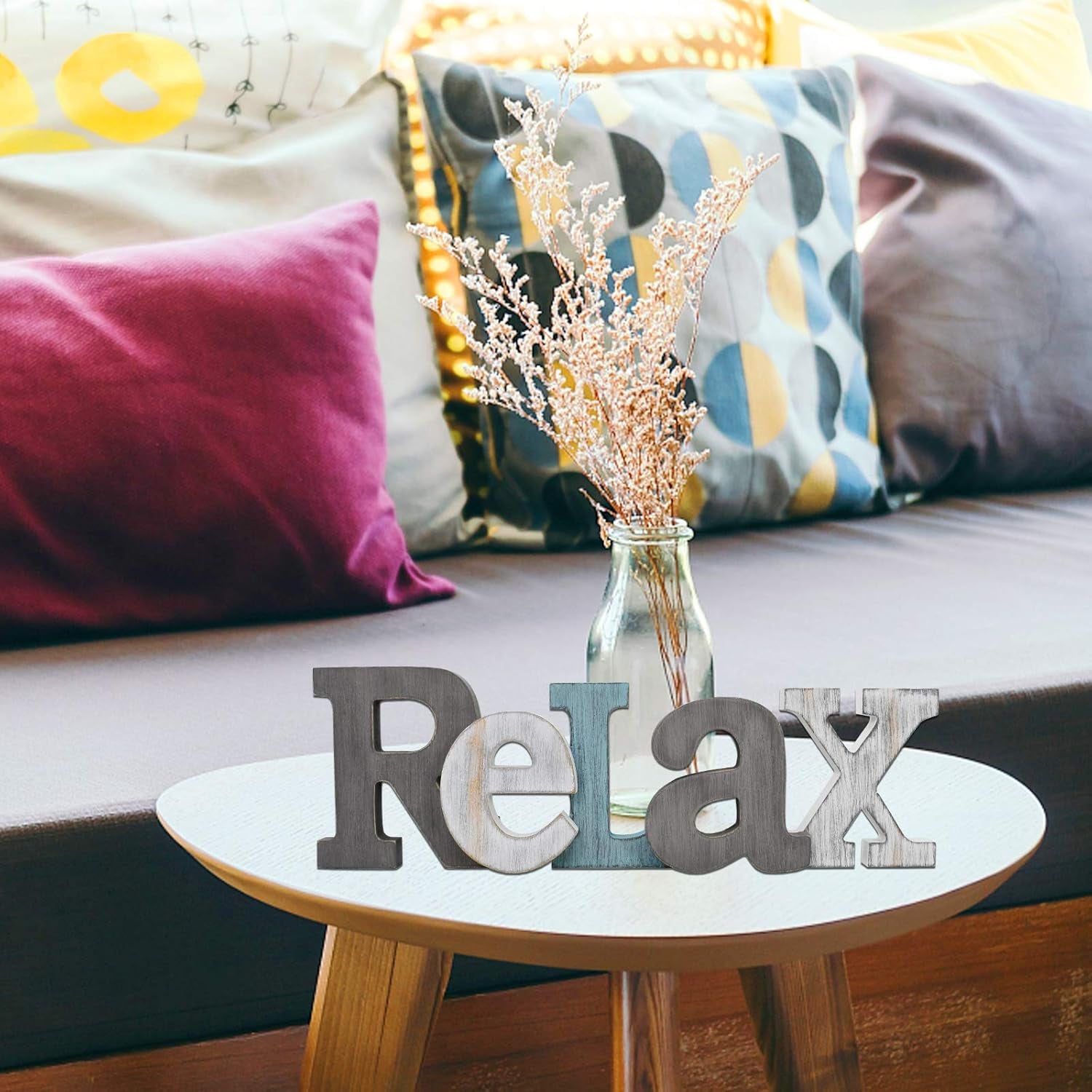 Rustic Wood Home Sign Décor