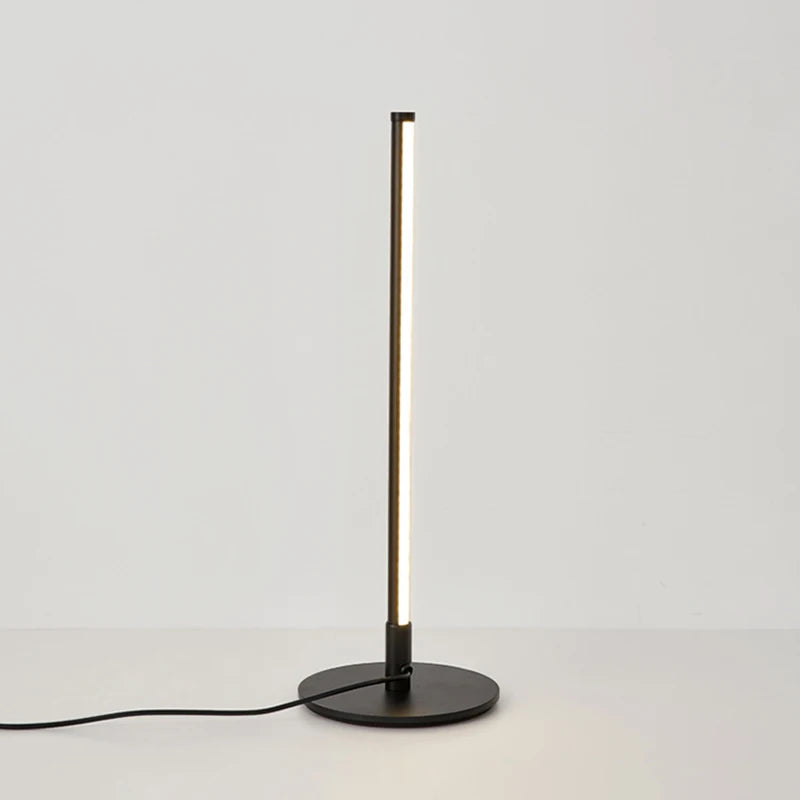 Minimalist Table Lamp Bedroom Bedside Desk Lamp Modern LED Lights Simple Hotel Lamps Homestay Night Light Home Lighting