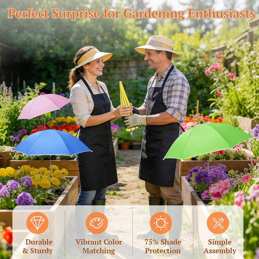 Plant Umbrellas for Outdoor Plants, Garden Umbrella Shade for Potted Plants and Garden Beds, Provide Shade to ‌Defend Plants from Blazing Sun