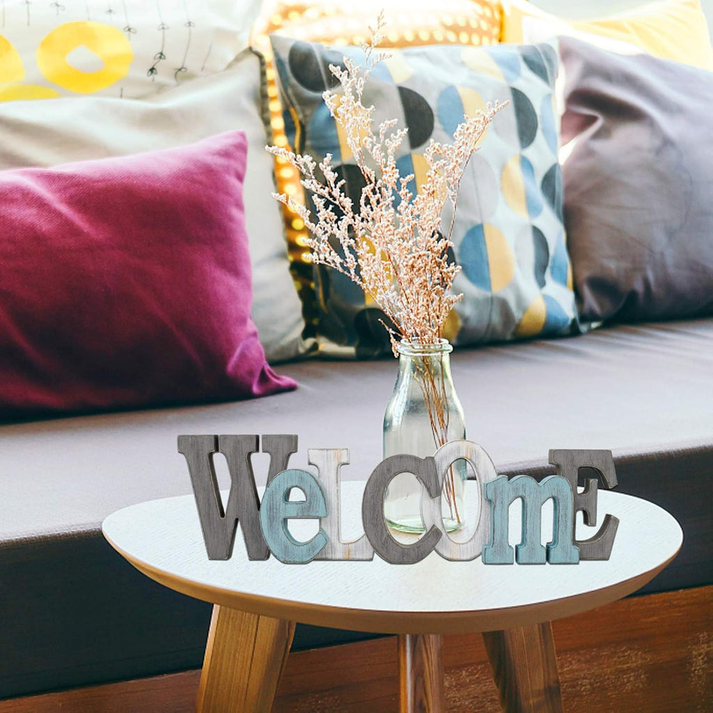 Rustic Wood Home Sign Décor